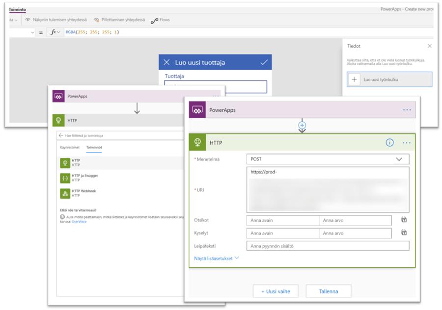 PowerApps2-Flow-kaynnistys