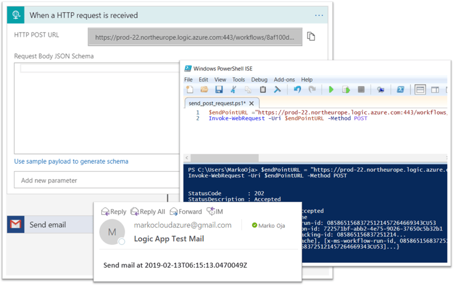 PowerApps2-LogicApp-kaynnistys