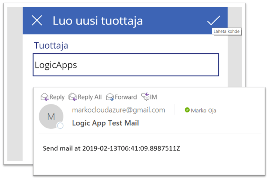 PowerApps2-Luo-uusi-tuottaja